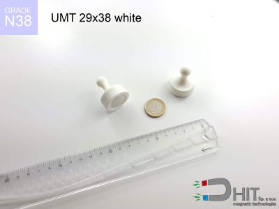 UMT 29x38 white [N38] - uchwyty do tablic